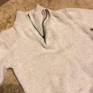 Kids Pumpkin Patch Zippered Neck Sweater Size 4